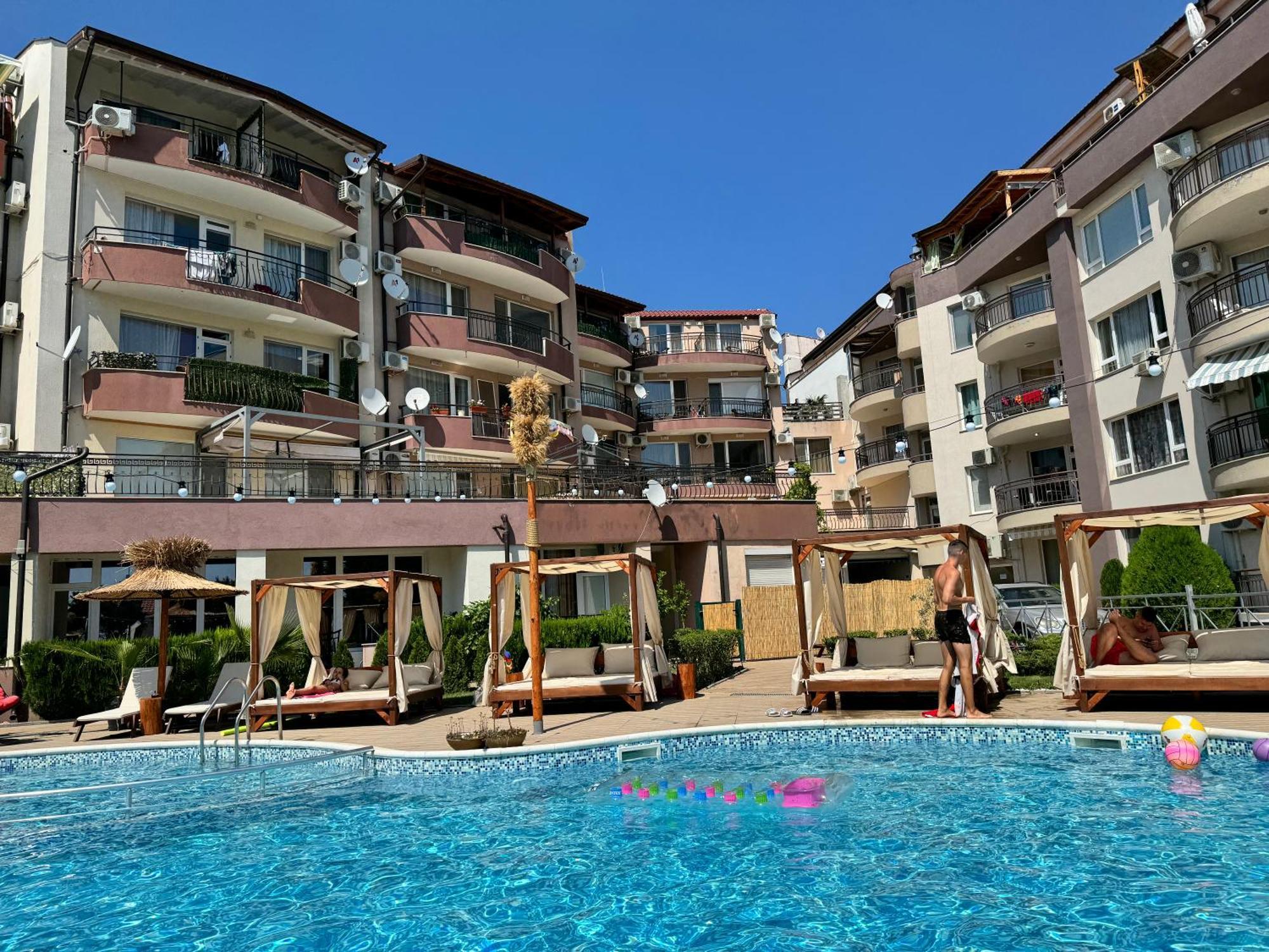 Marina Bay Apart Saint Vlas Sweti Wlas Exterior foto